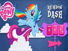 Игра Rainbow Dash's Cloud Bump онлайн