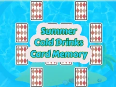 Игра Summer Cold Drinks Card Memory онлайн