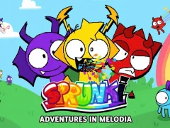 Игра Sprunki: Adventures in Melodia онлайн