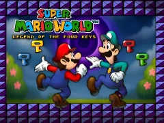 Игра Super Mario World Legend of the Four Keys онлайн
