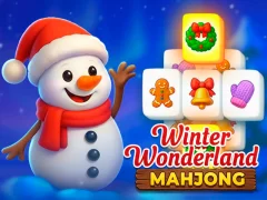 Игра Winter Wonderland Mahjong онлайн