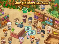 Игра Jungle Mart idle game онлайн