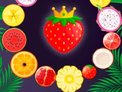 Игра Fruit King Merge онлайн