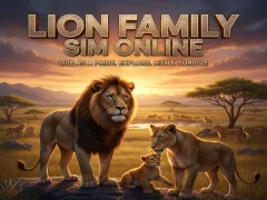 Игра Lion Family Sim Online онлайн
