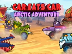 Игра Car Eats Car: Arctic Adventure онлайн