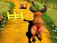 Игра Escaped Bull онлайн