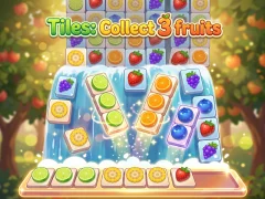 Игра Tiles: Collect 3 fruits онлайн