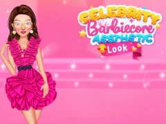 Игра Celebrity BarbieCore Aesthetic Look онлайн
