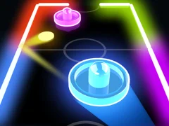 Игра Glow Hockey HD онлайн