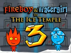 Игра Fireboy and Watergirl 3 - The Ice Temple онлайн