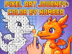 Игра Draw picture by numbers Pixel Art онлайн