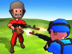 Игра Little Commander. Red vs Blue онлайн