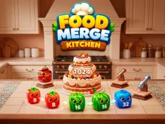 Игра Food Merge Kitchen онлайн