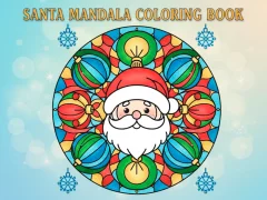 Игра Santa Mandala Coloring Book онлайн
