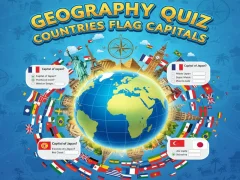 Игра Geography Quiz Countries Flag Capitals онлайн