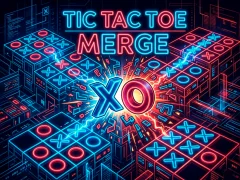 Игра Tic Tac Toe Merge онлайн
