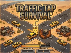 Игра Traffic Tap Survival онлайн