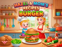 Игра Hazel & Mom's Recipes Burger онлайн
