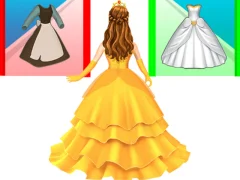 Игра Princess Dress Up Run онлайн
