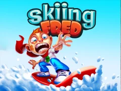 Игра Skiing Fred онлайн