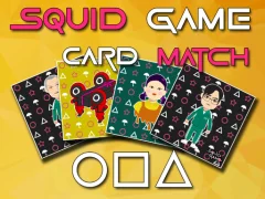 Игра Squid Game Memory Card Match онлайн