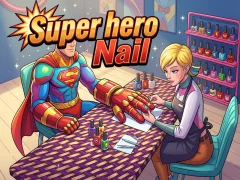 Игра Super hero Nail онлайн