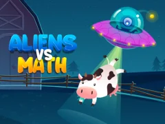Игра Aliens Vs Math онлайн