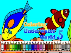 Игра Coloring Underwater World 5 онлайн