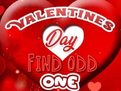 Игра Valentines Day Find Odd One онлайн