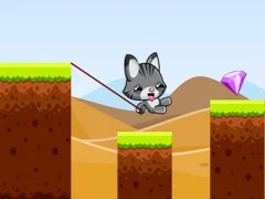 Игра Swing Cat Endless Jump онлайн