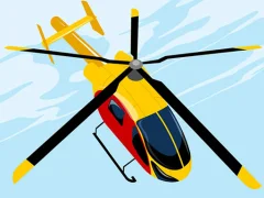 Игра Dangerous Helicopter Jigsaw онлайн
