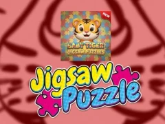 Игра Baby Tiger Jigsaw Puzzles онлайн