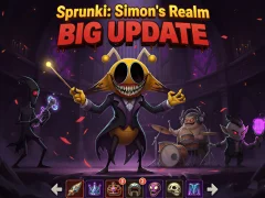 Игра Sprunki: Simon’s Realm Big Update онлайн