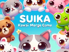Игра Suika Kawaii Merge Game онлайн