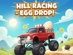 Игра Hill Racing - Egg drop! онлайн