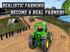 Игра Real Tractor Farming Simulator : Heavy Duty Tractor онлайн