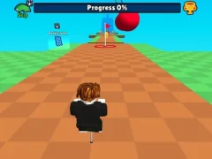 Игра Obby Pogo Parkour! онлайн