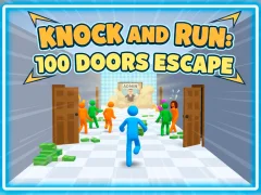 Игра Knock and Run. 100 Doors Escape онлайн