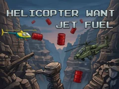 Игра Helicopter Want Jet Fuel онлайн