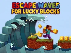 Игра Escape Waves for Lucky Blocks онлайн