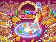 Игра Gummy Merge онлайн