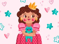 Игра The Frog Prince Jigsaw онлайн