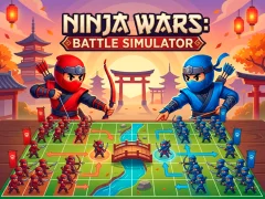Игра Ninja Wars: Battle Simulator онлайн