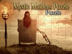 Игра Mystic Maidens Puzzle онлайн