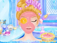 Игра Princess Salon Frozen Party онлайн