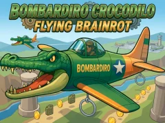Игра Bombardiro Crocodilo Flying Brainrot онлайн