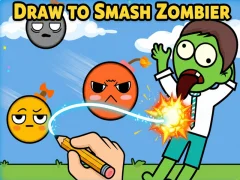 Игра Draw To Smash Zombie онлайн
