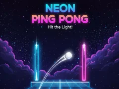Игра Neon Ping Pong онлайн