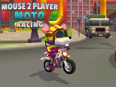 Игра Mouse 2 Player Moto Racing онлайн