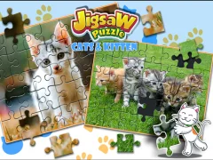 Игра Jigsaw Puzzle Cats & Kitten онлайн